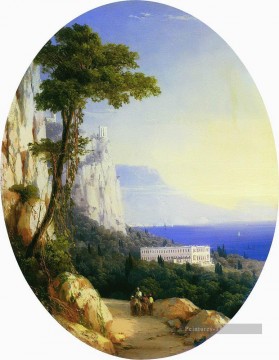 romantique romantisme Tableau Peinture - oreanda 1858 Romantique Ivan Aivazovsky russe
